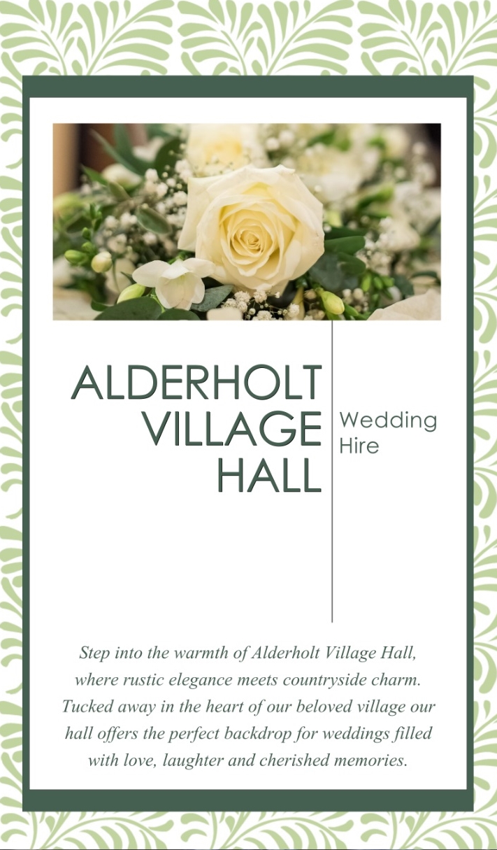 Wedding Package – Alderholt Village Hall